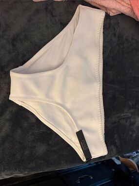 Victoria's Secret White Bikini Bottom Sz: XL